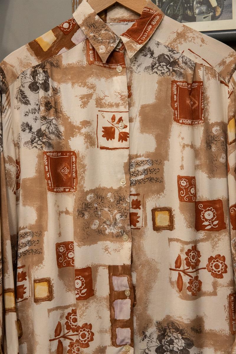 Etnik İtalian 90s Gömlek