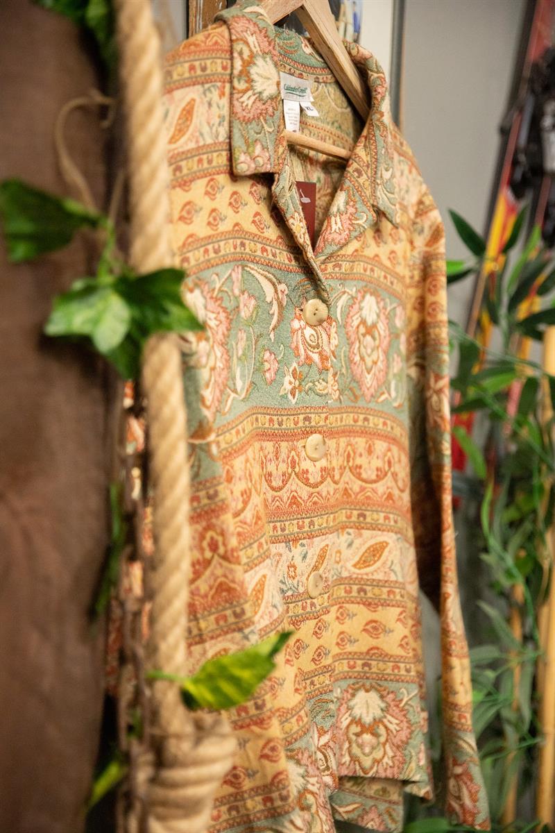 Etnik Tapestry Kadın Ceket