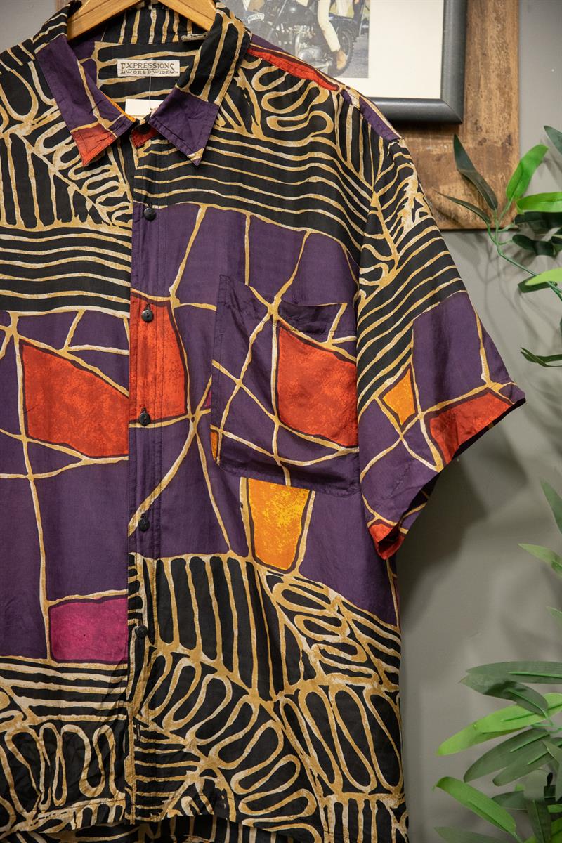 Expressıons World Wıde İpek Etnik Gömlek