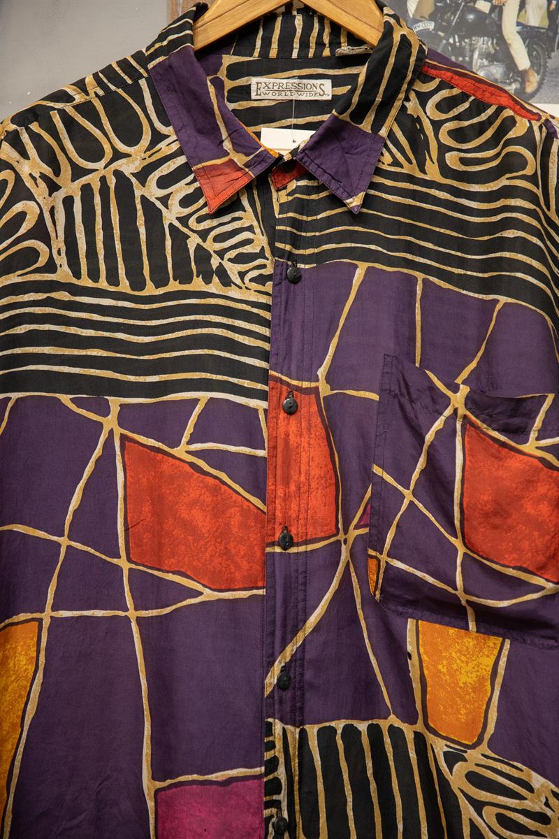 Expressıons World Wıde İpek Etnik Gömlek