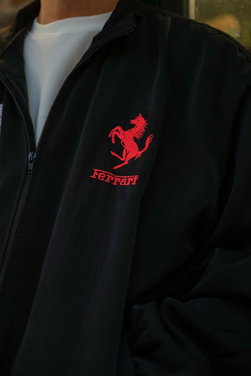 Original FERRARİ Koleksiyon Vintage Unisex  Ceket