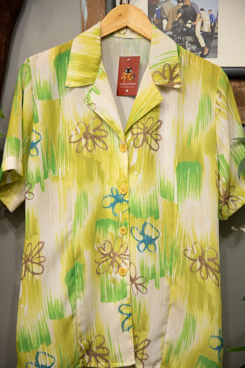 Flower Model Kadın Salaş Gömlek