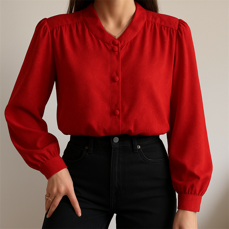 France 90s Kadın Gömlek