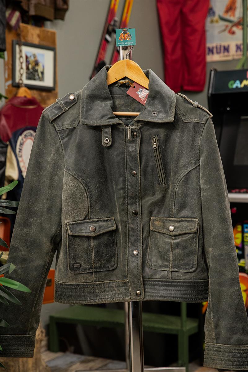 FREAKY NATION Biker Deri Ceket