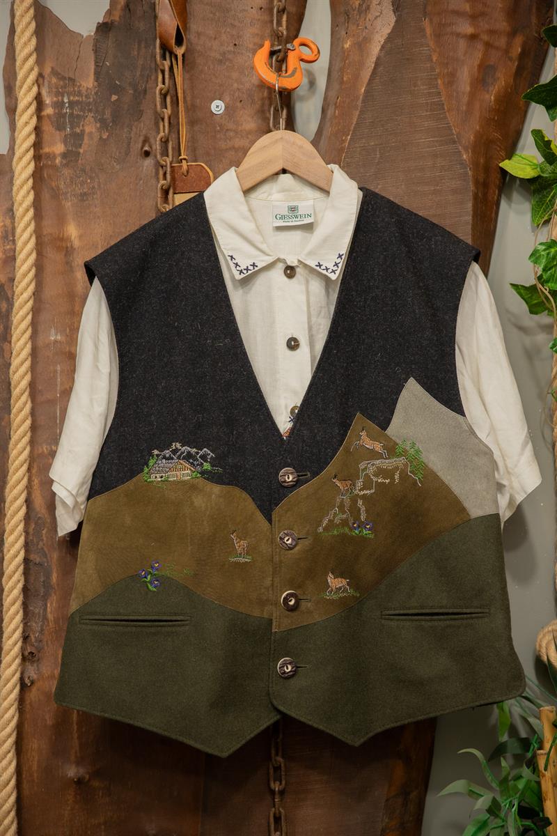 Germany Bavyera Wool Yelek