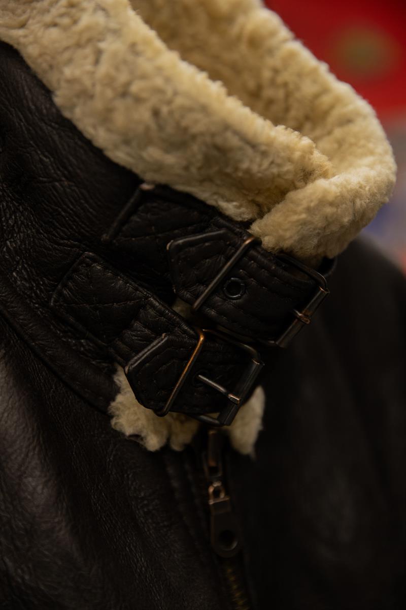 Germany Üretim İçi Kürklü Model Unisex Deri Ceket