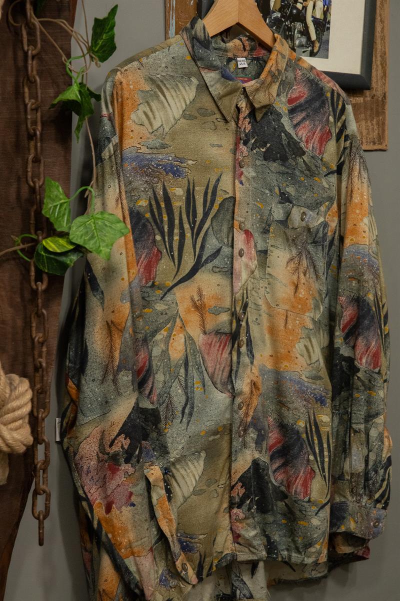 GOLDRESS Etnik 90s Gömlek