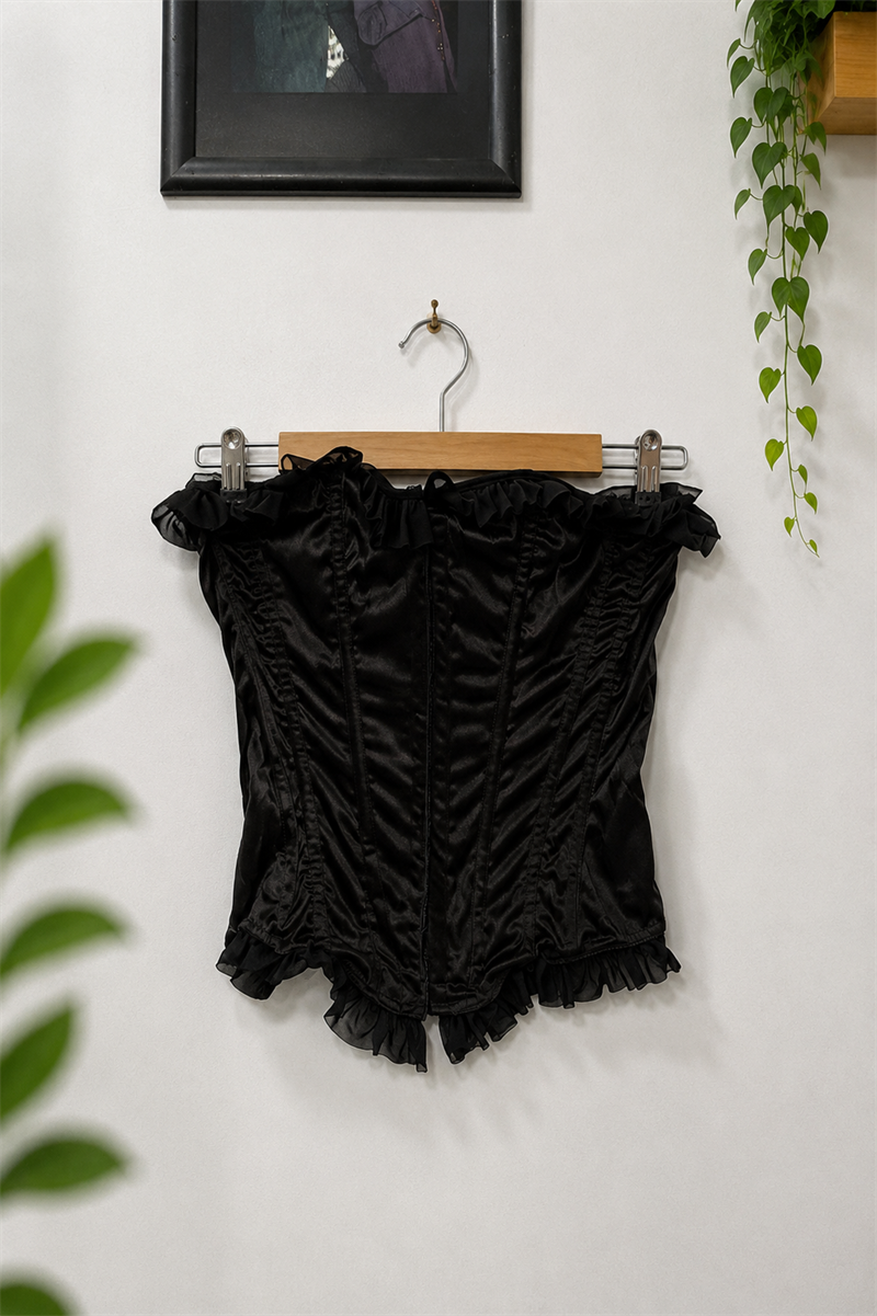 Goth Glam Metal Tokalı Korse
