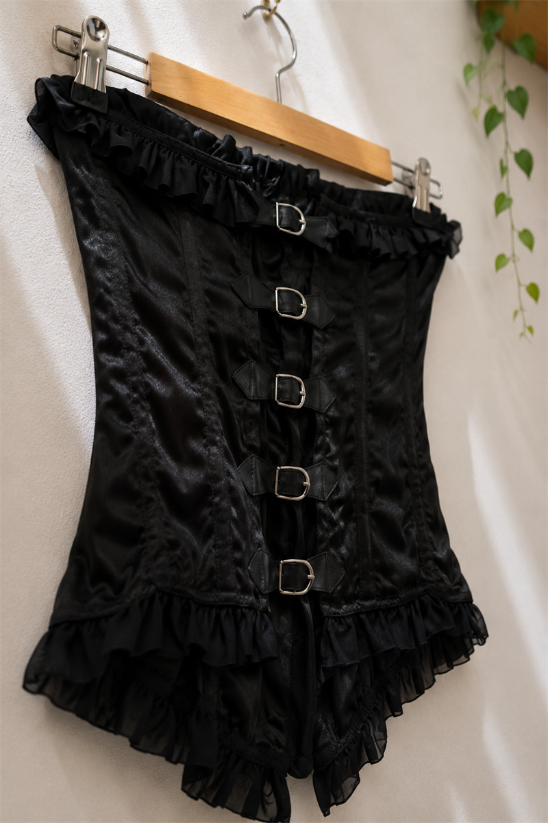 Goth Glam Metal Tokalı Korse
