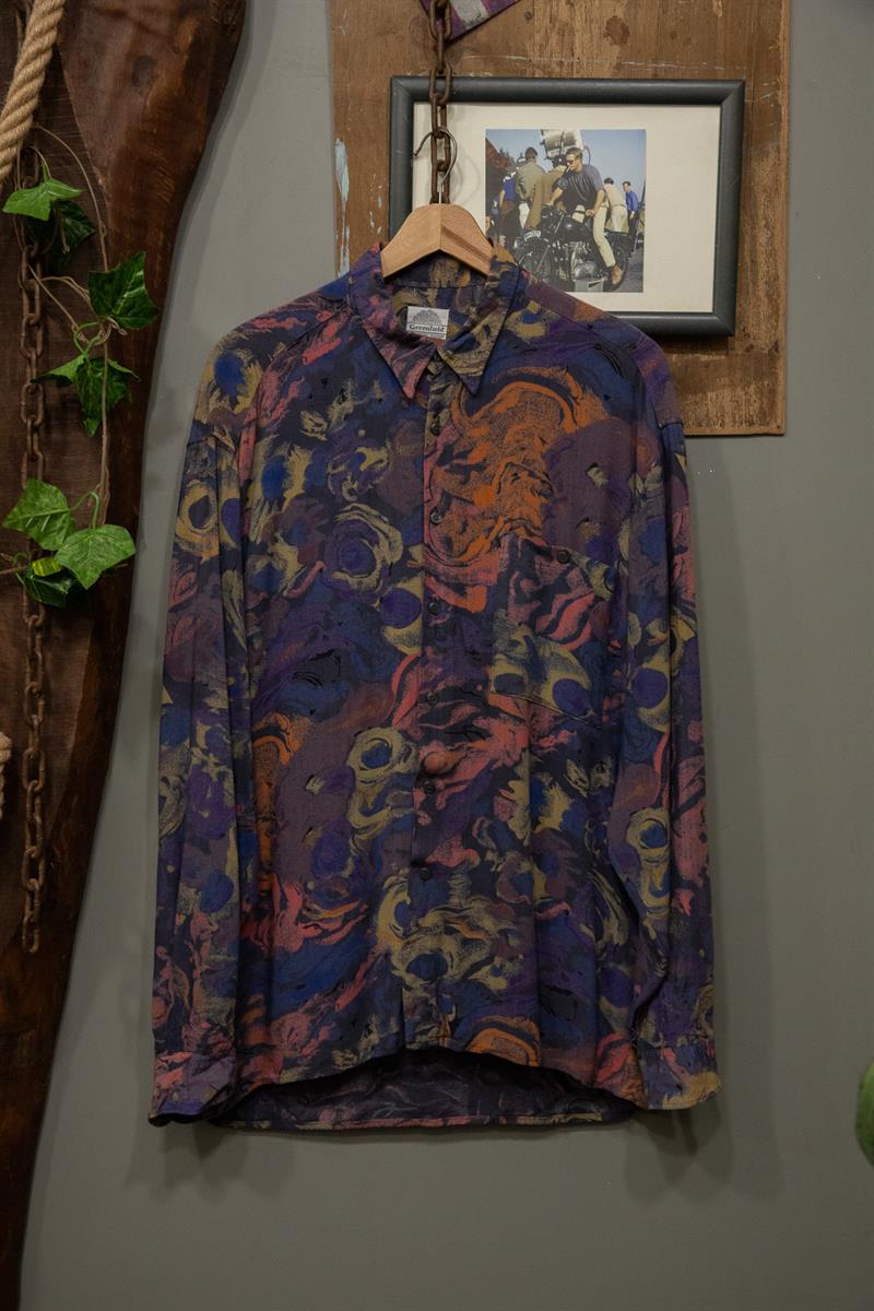 Greenfield Etnik 90s Gömlek