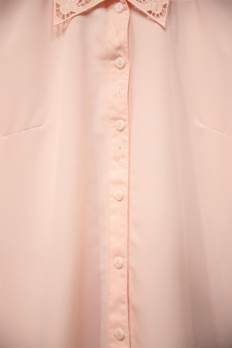 HAFT POL Paris Pink Kadın Gömlek