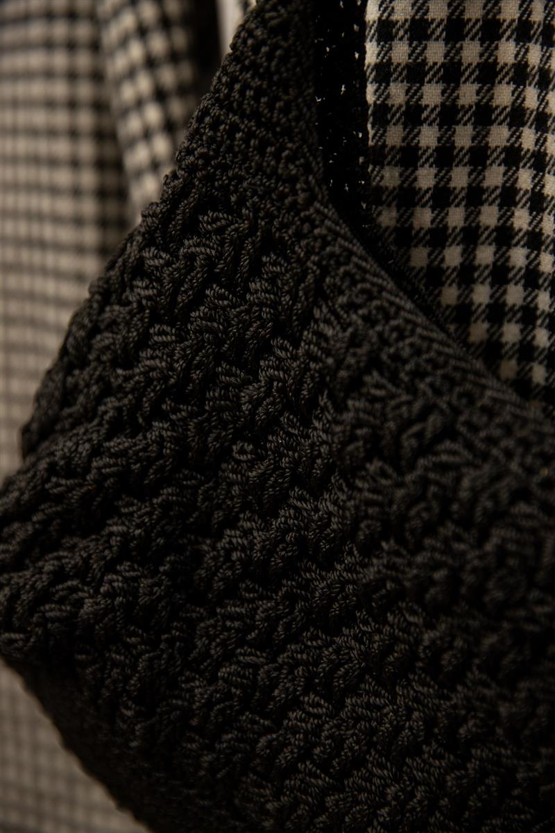 HAND MADE ÖRME KADIN ÇANTA 