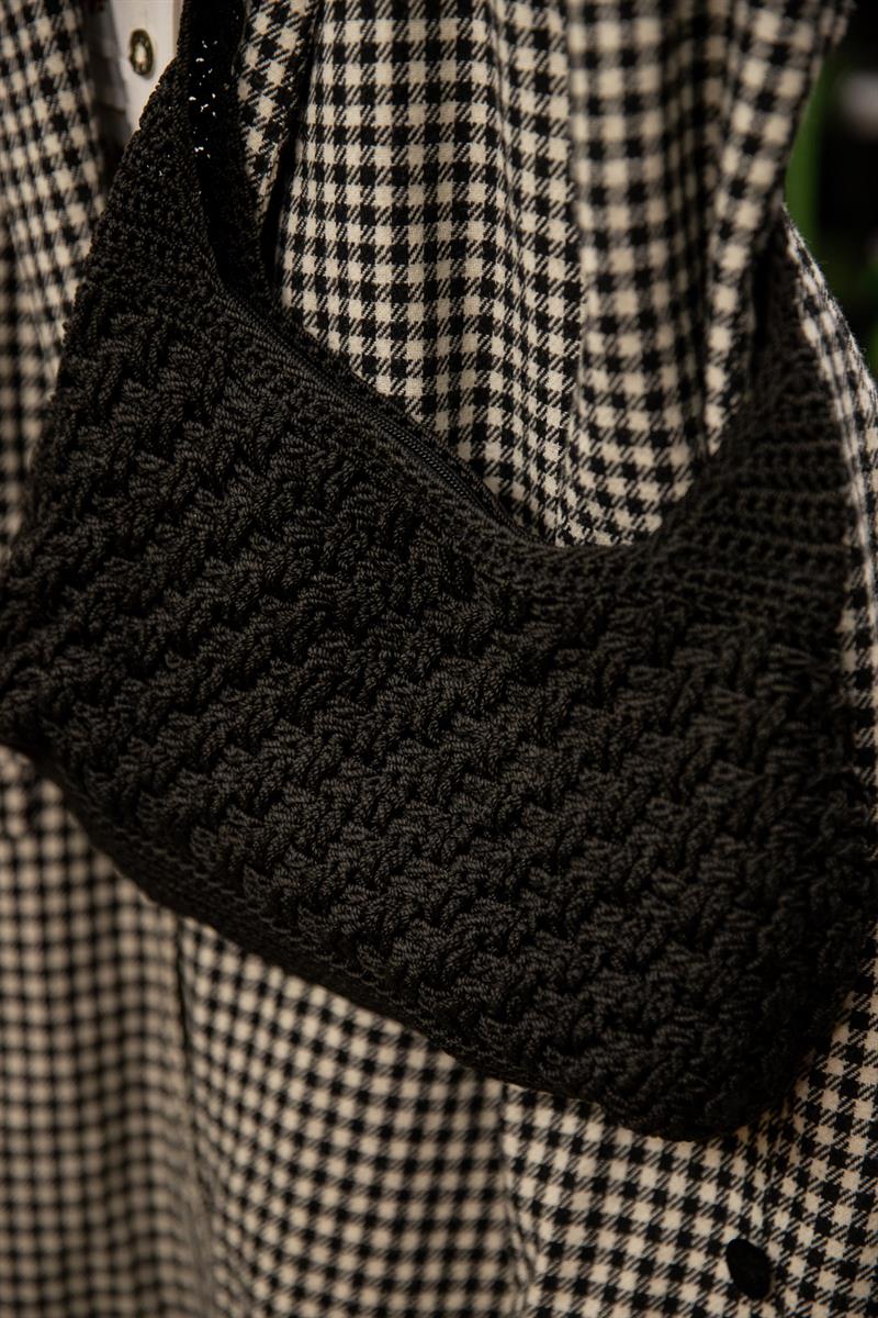 HAND MADE ÖRME KADIN ÇANTA 