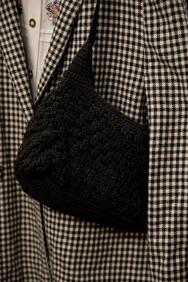 HAND MADE ÖRME KADIN ÇANTA 