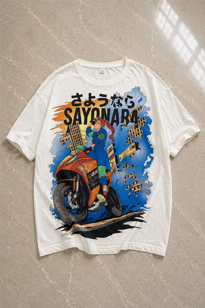 Harajuka Tokyo Sokak Oversize Tişört