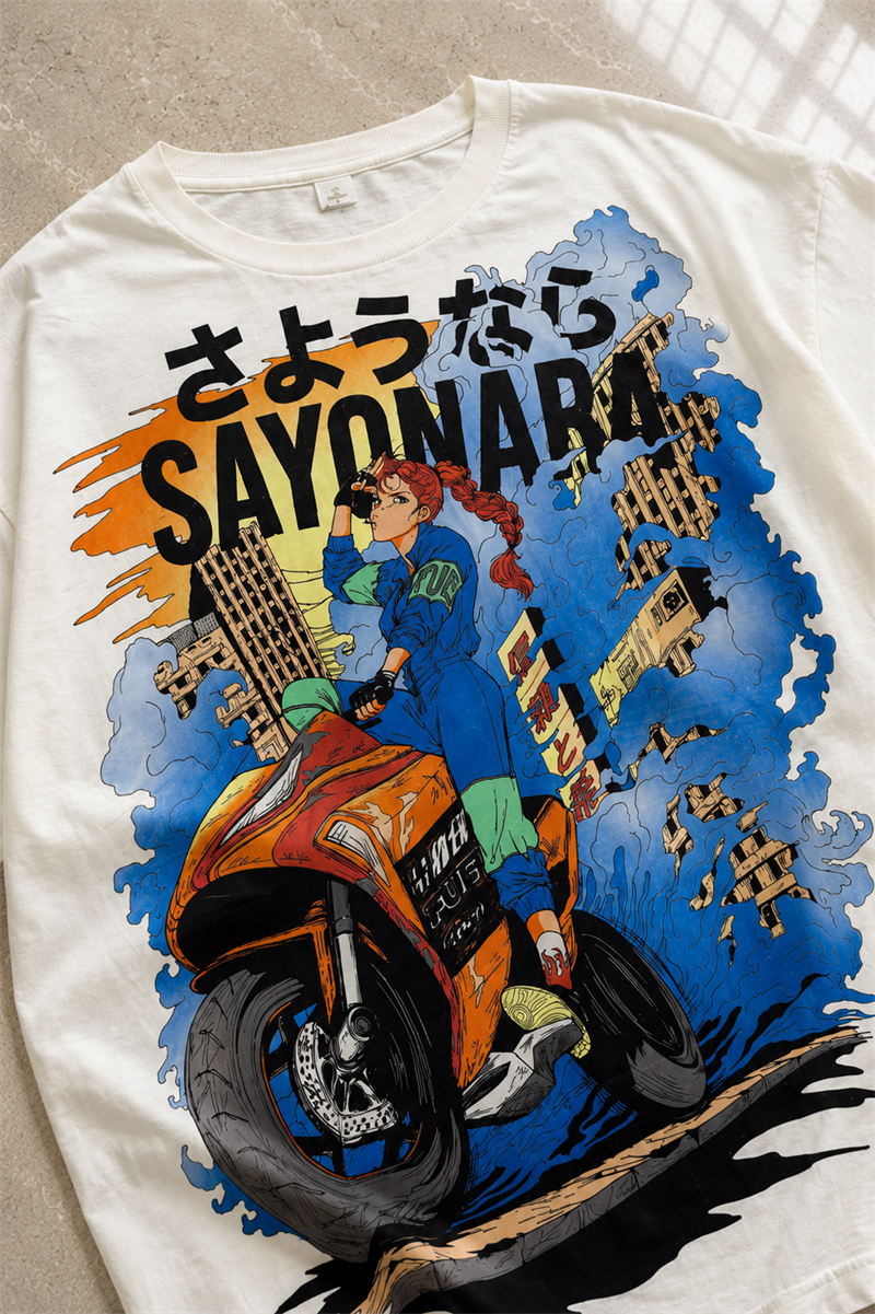 Harajuka Tokyo Sokak Oversize Tişört