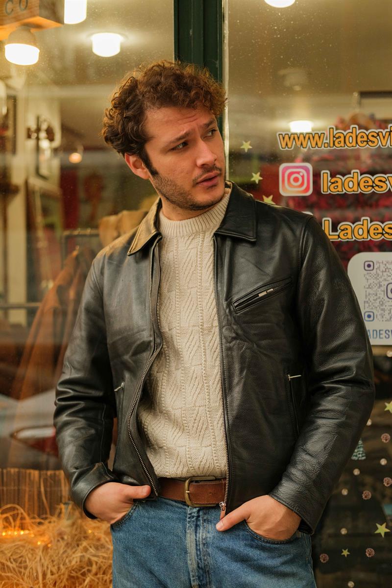 HIGHWAY BIKER DERİ CEKET
