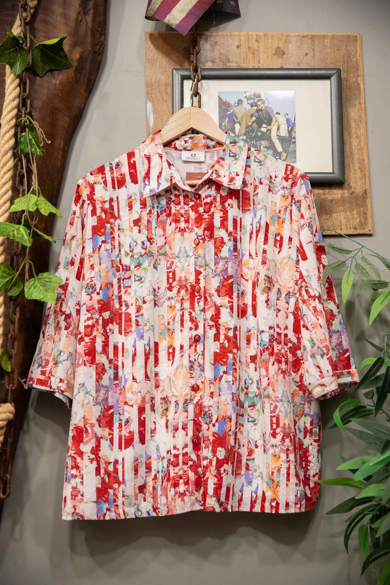 Holland Etnik Kadın Gömlek