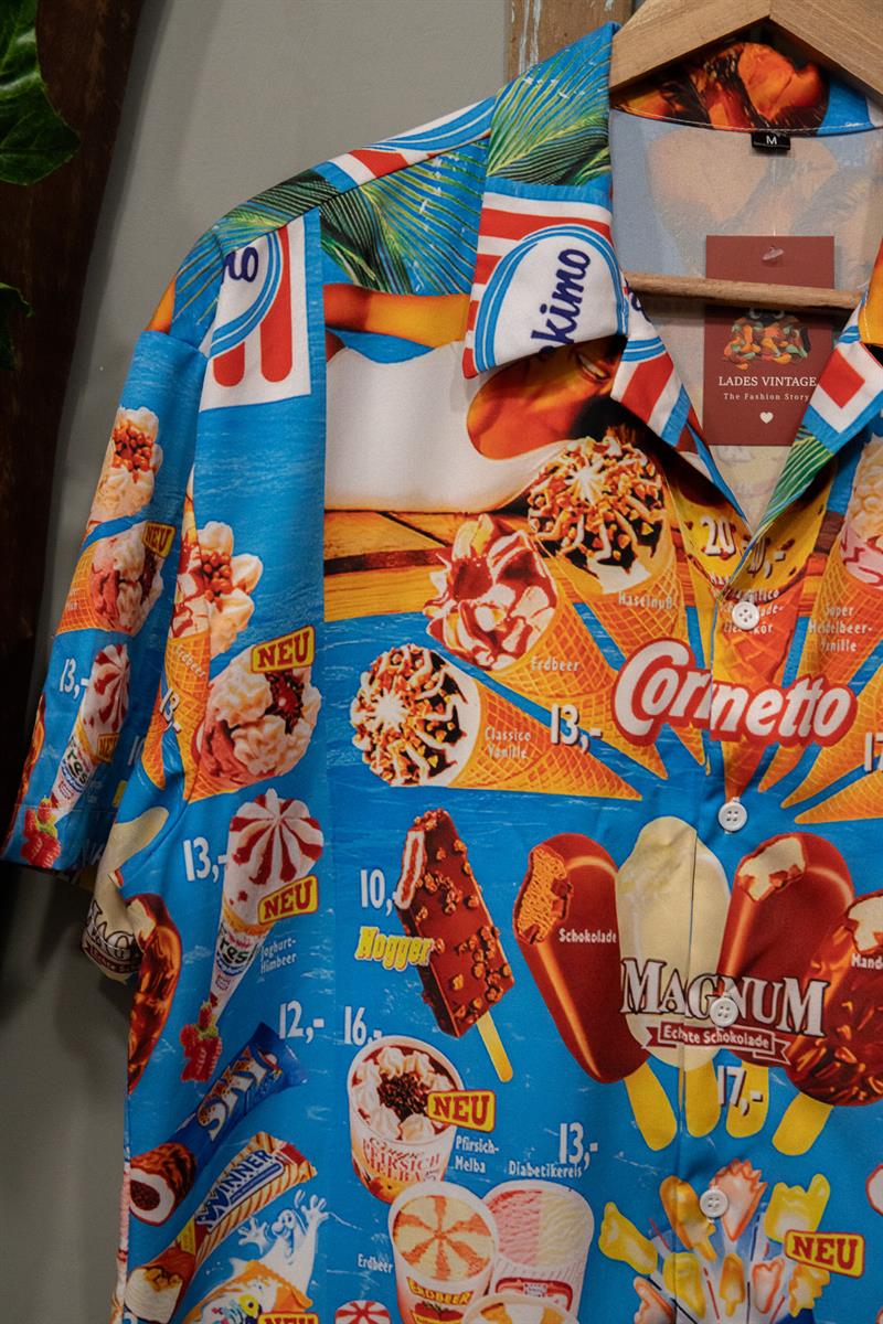 İce Cream Tasarım Gömlek