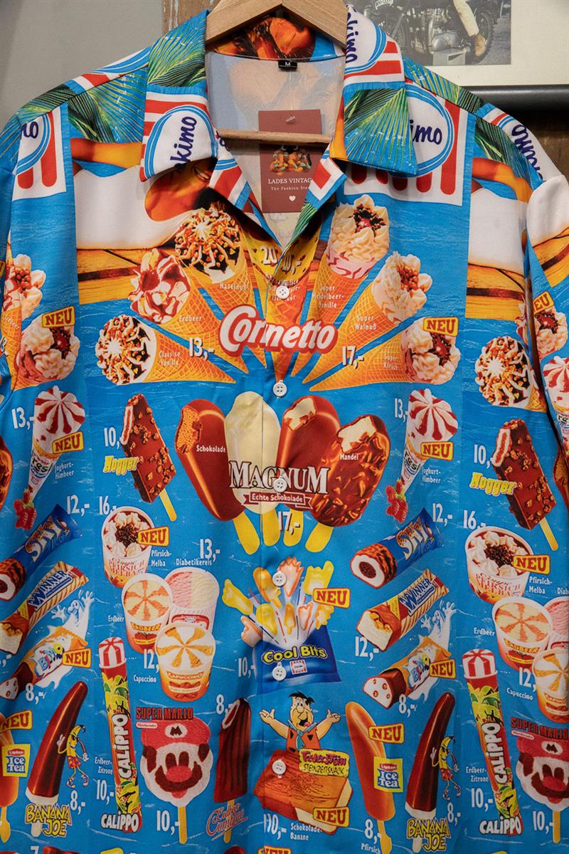 İce Cream Tasarım Gömlek