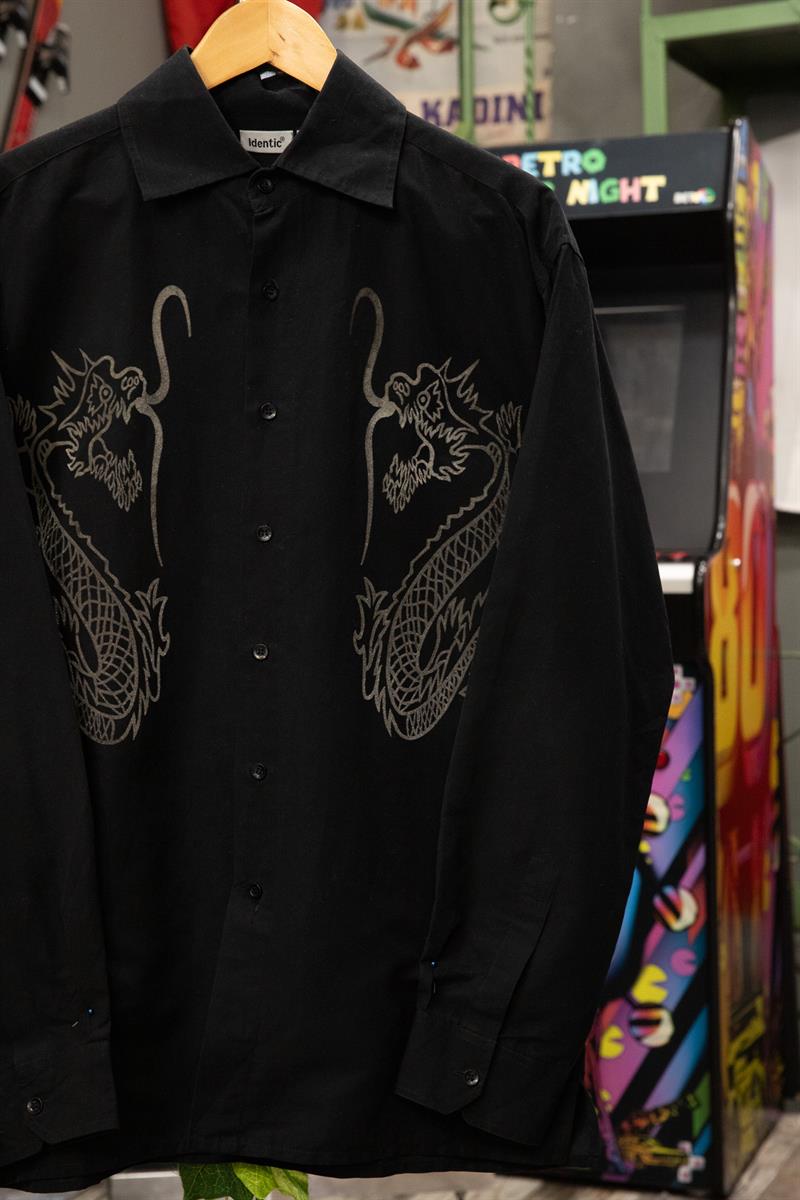 Identic Tasarım 90s Gömlek
