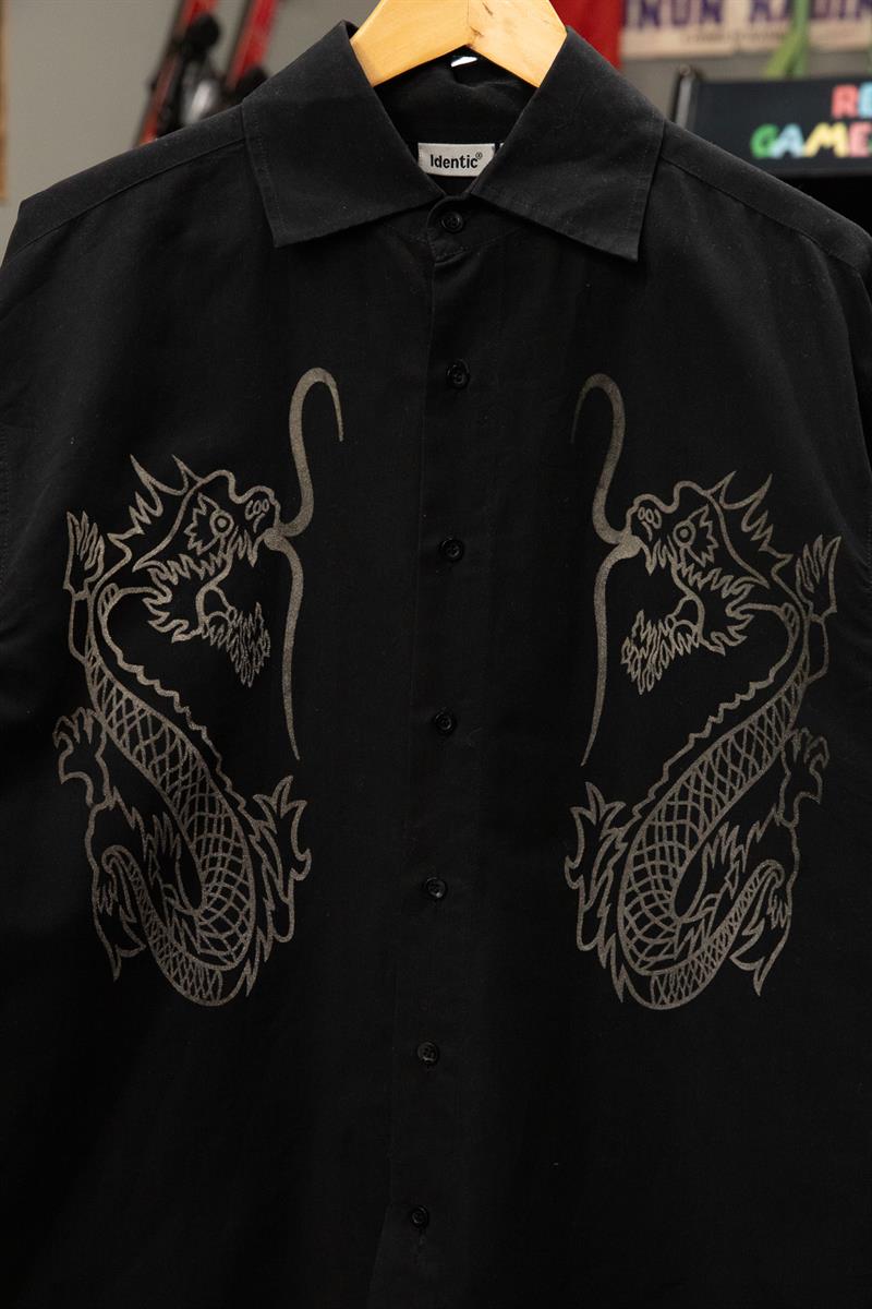 Identic Tasarım 90s Gömlek