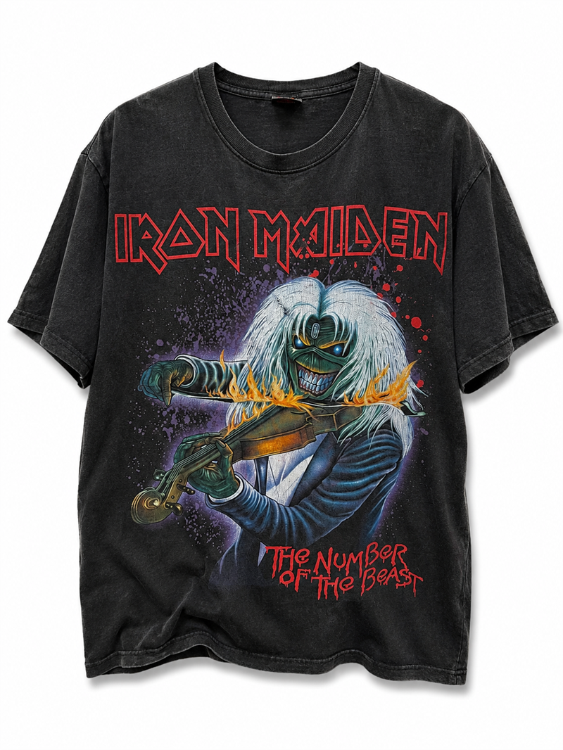IRON MAIDEN %100 Cotton Tişört