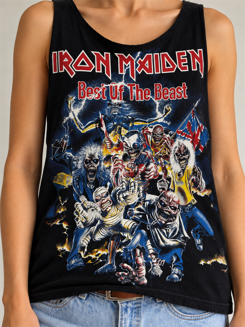 IRON MAIDEN Koleksiyon Tişört/Atlet
