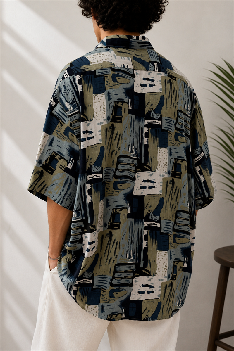 İtalian 1990s Oversize Gömlek