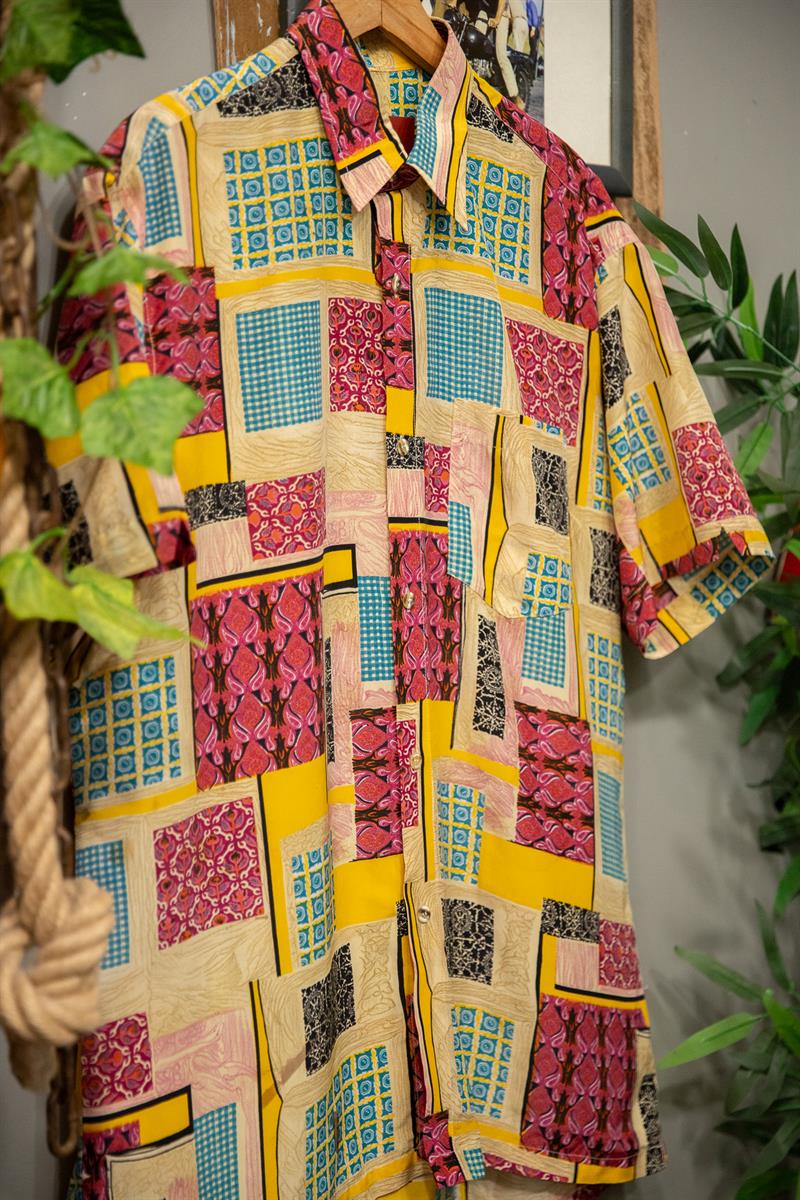 İtalian 90s Etnik Gömlek