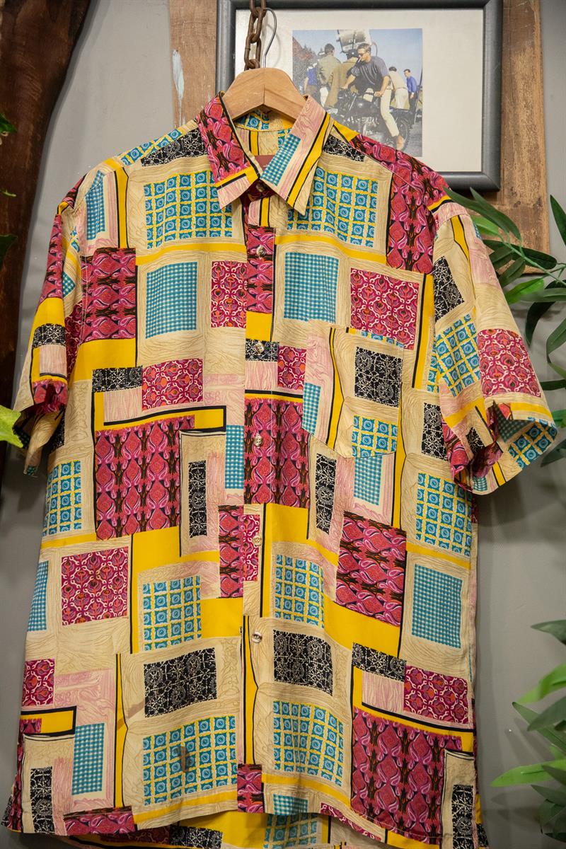 İtalian 90s Etnik Gömlek