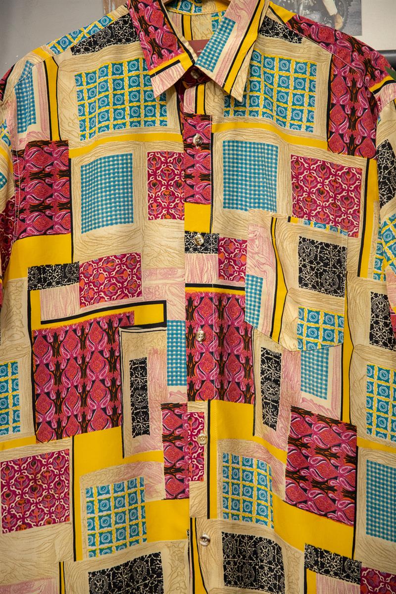 İtalian 90s Etnik Gömlek