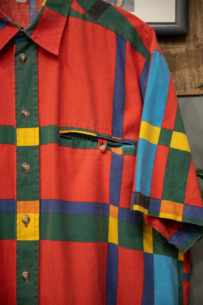 İtalian 90s Renkli Gömlek