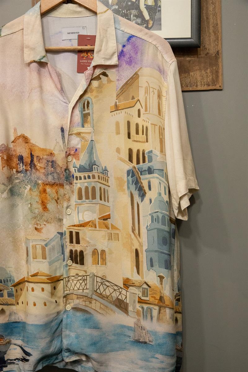 İtalian 90s Salaş Gömlek