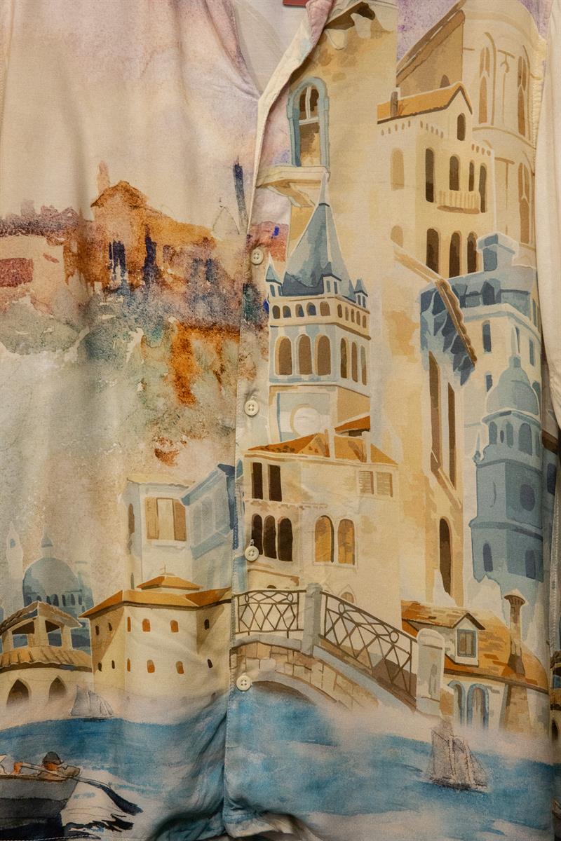 İtalian 90s Salaş Gömlek