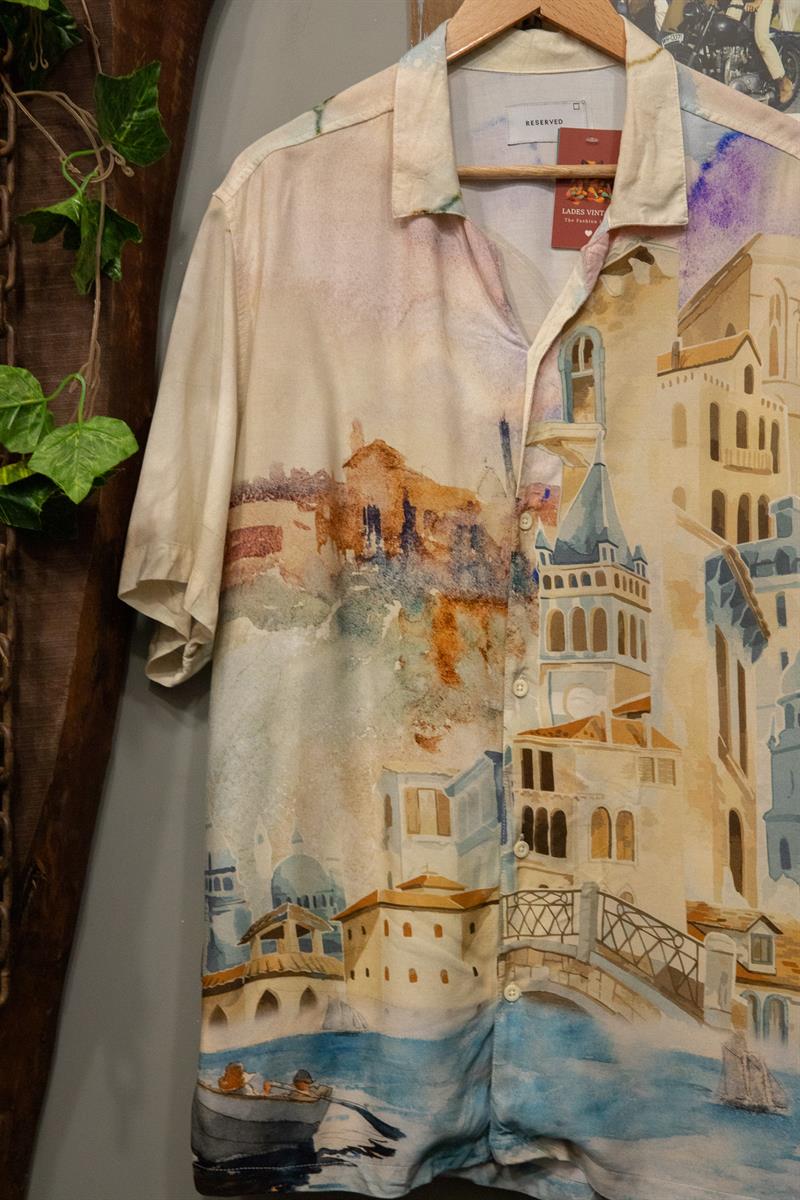 İtalian 90s Salaş Gömlek