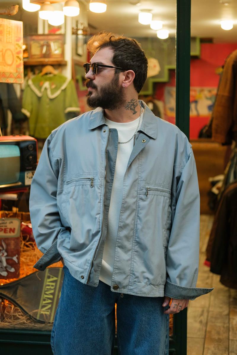 İtalian Bomber Casual Model Unisex Ceket