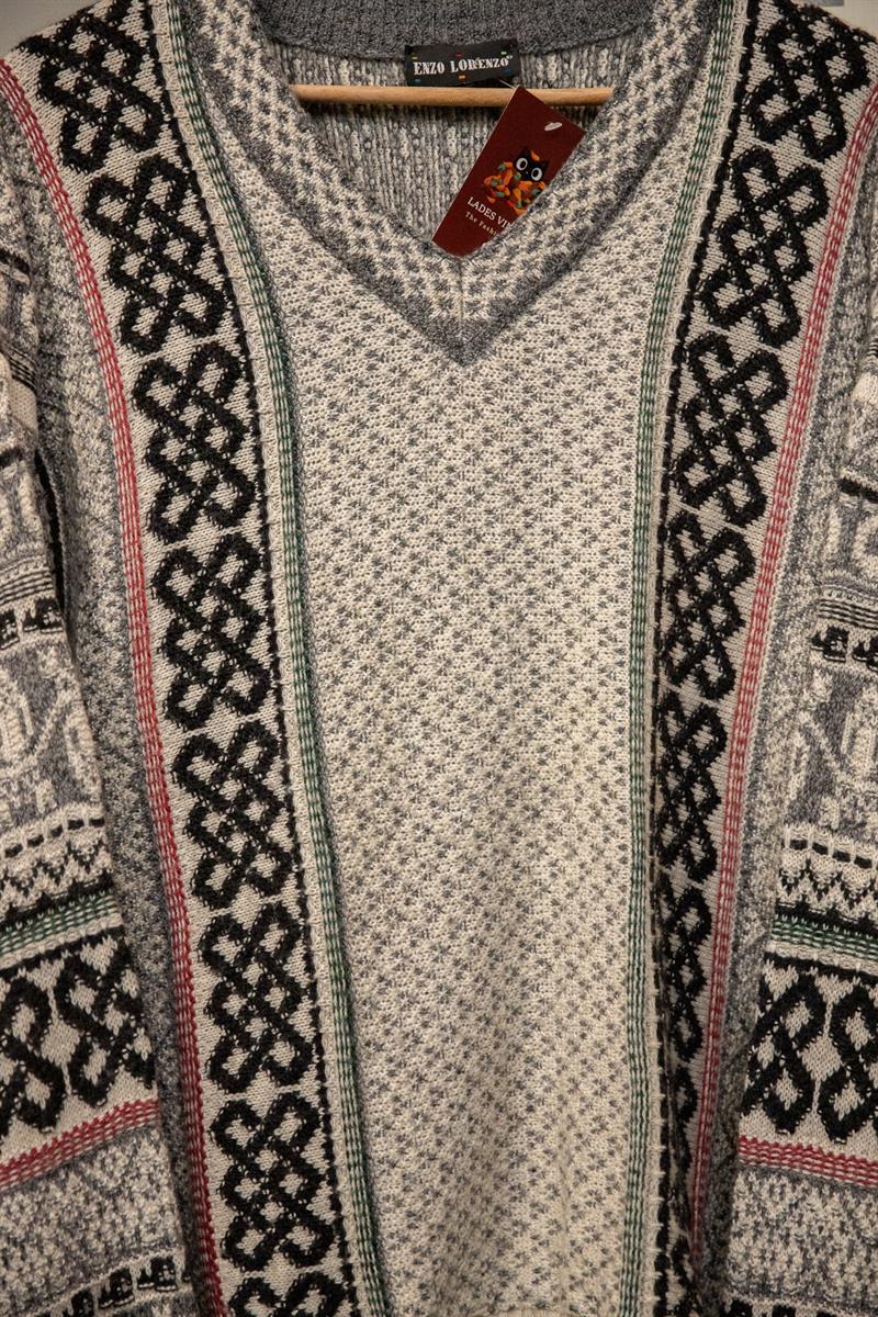 İtalian Enzo Lorenzo Wool Kazak