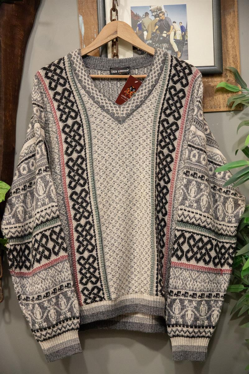 İtalian Enzo Lorenzo Wool Kazak