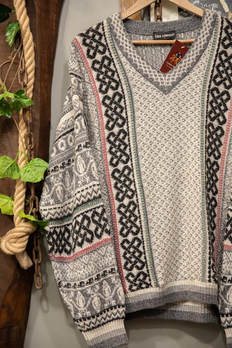 İtalian Enzo Lorenzo Wool Kazak