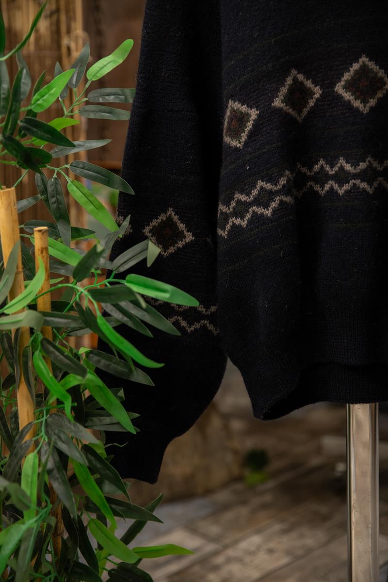 İtalian Kalıp 90s Model Unisex Kazak