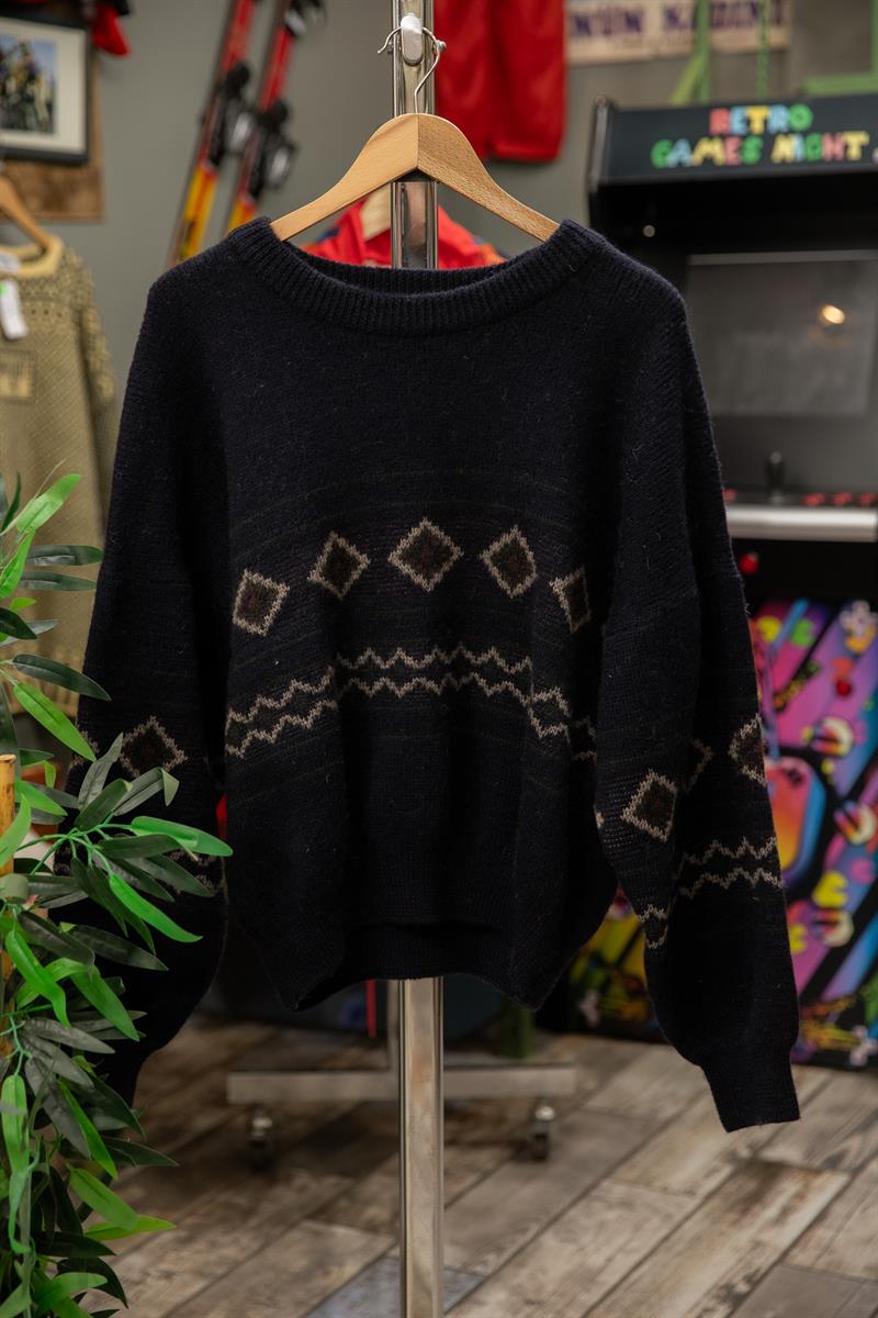 İtalian Kalıp 90s Model Unisex Kazak