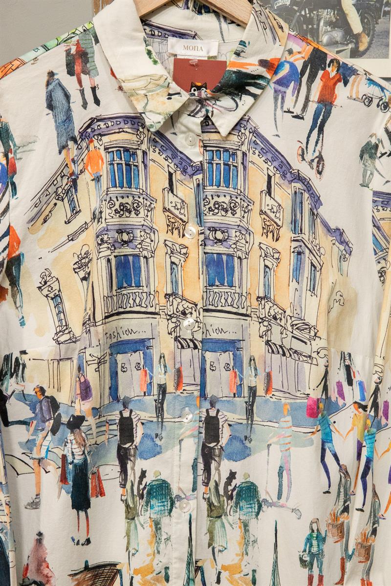 İtalian MONA Tasarım Gömlek