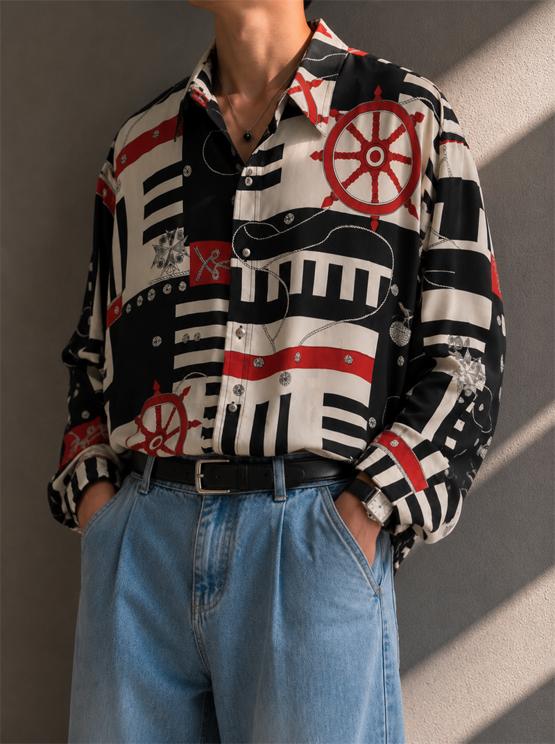 İtalian Oversize Gömlek