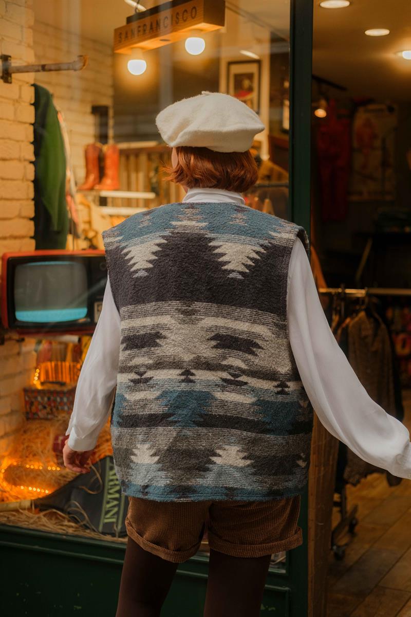 İTALİAN UNİSEX VİNTAGE YELEK