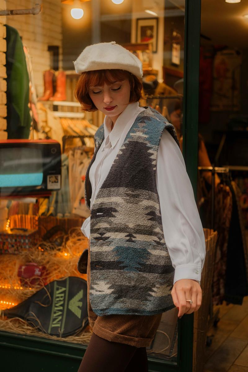 İTALİAN UNİSEX VİNTAGE YELEK