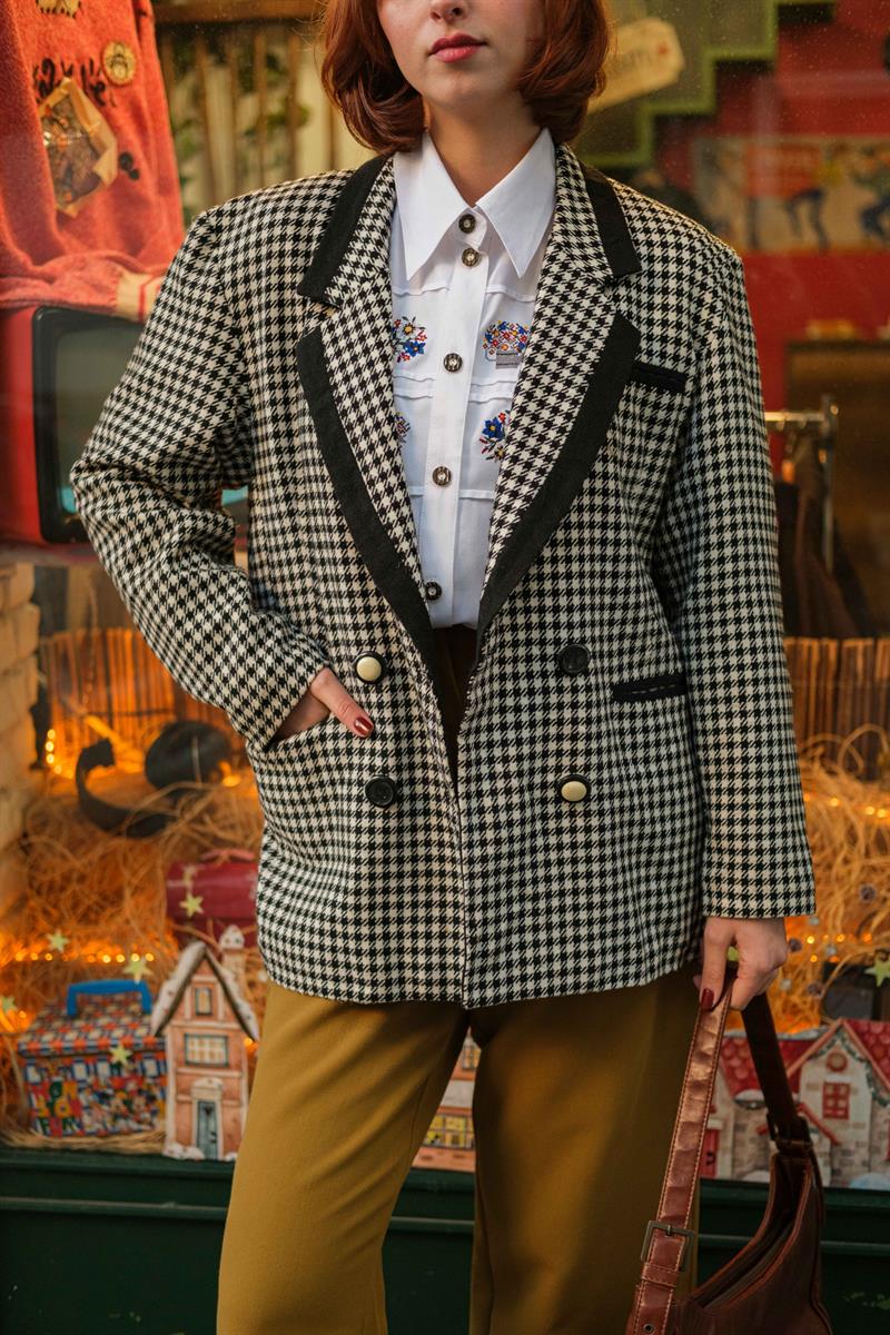 İTALİAN VİNTAGE BLAZER CEKET