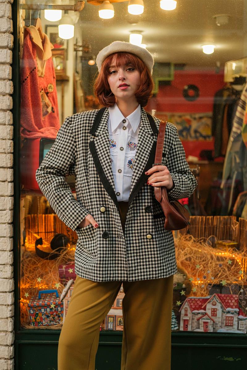 İTALİAN VİNTAGE BLAZER CEKET