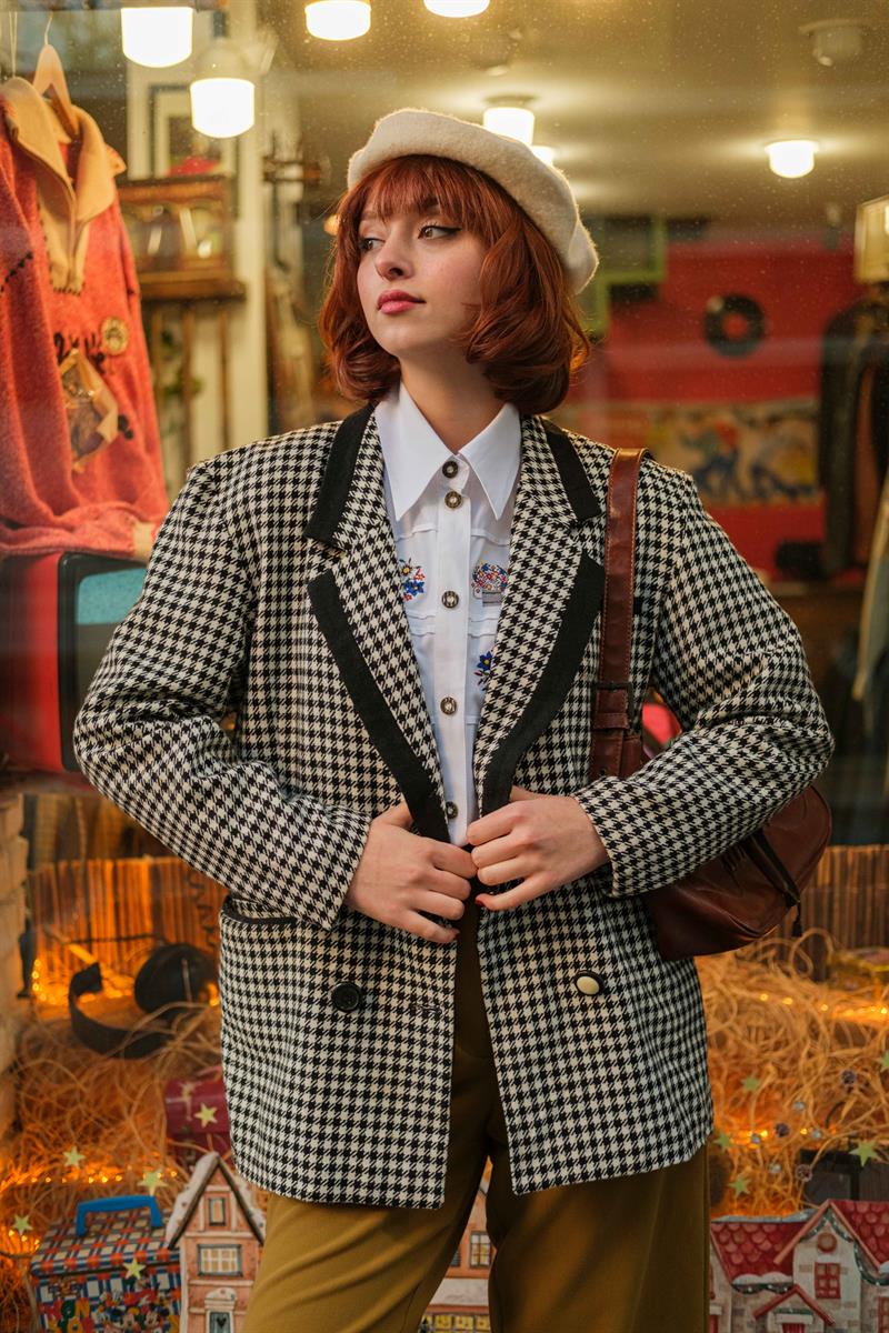 İTALİAN VİNTAGE BLAZER CEKET