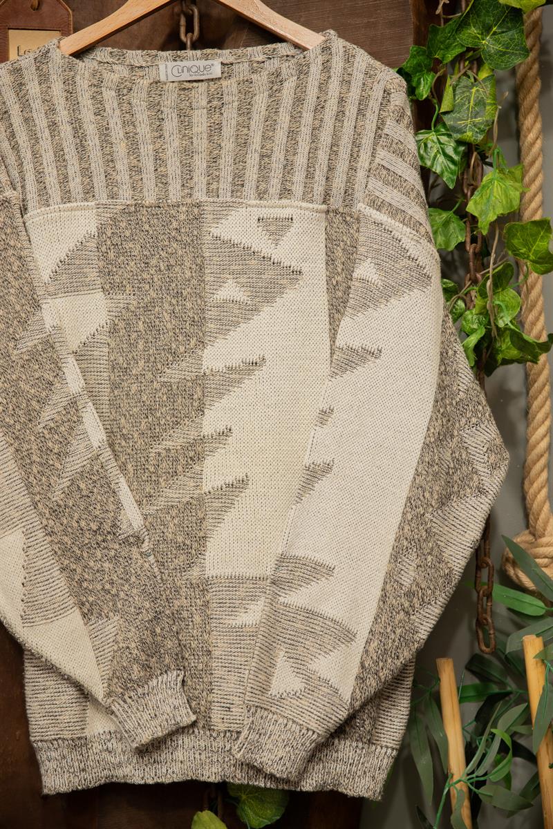 ITALY Coogi Style Oversize Kazak